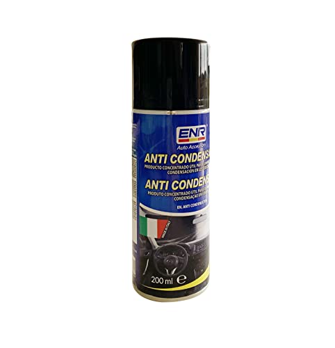 ENR Spray Antivaho para Cristales, Parabrisas de Automóviles,Agente antivaho vidrio,200ml