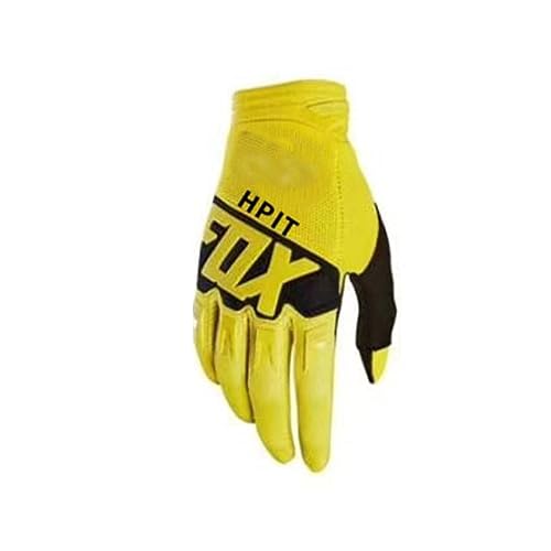 ZLKZZQ Guantes de Bicicleta ATV MTB BMX Off Road Guantes de Motocicleta Mountain Bike Guantes de Bicicleta Motocross Bike Racing Guantes -A73-M