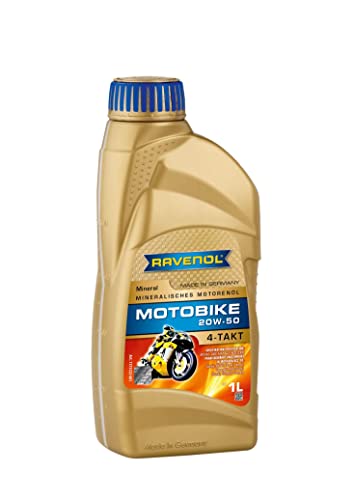 RAVENOL Motobike 4-T Mineral SAE 20W-50.