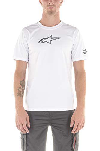 Alpinestars Hombre Tech Ageless Premium Camiseta Not Applicable, White, XX-Large