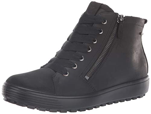 ECCO Soft 7 Tred W, Botines Mujer, Black, 38 EU