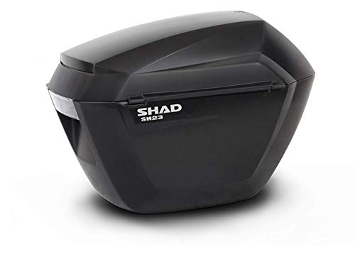 Shad D0B23100 Maletas Laterales Moto SH23, Negro, Normal