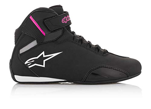 Alpinestars STELLA SEKTOR Womans Riding/Racing Shoe (9.5, BLACK FUCHSIA)