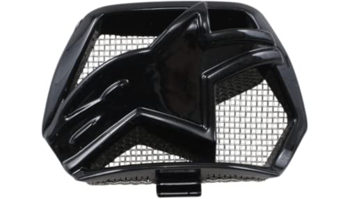 AlpineStars M8/M10 Helmet Chin Vent - Gloss Black