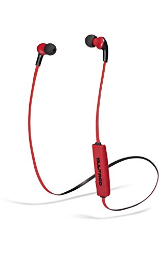 Bultaco Technology Lobito BT Slim Dentro de oído Binaurale Bluetooth Negro, Rojo - Auriculares (Binaurale, Dentro de oído, Negro, Rojo, Digital, In-Line Control, CE)