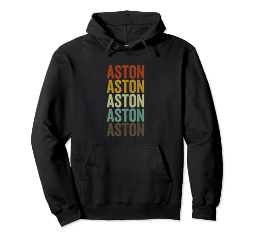 Aston City Retro Sudadera con Capucha