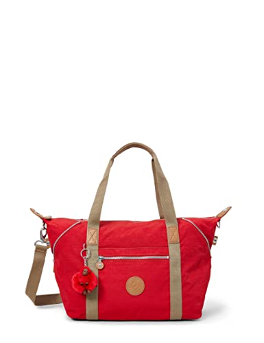 Kipling Art, Bolso Bandolera para Mujer, Rojo, Talla única