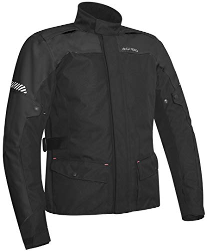 Acerbis Discovery Safary Schwarz - Chaqueta textil para motorista