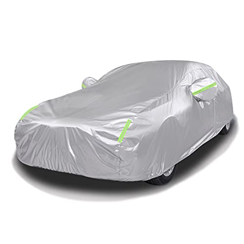 Whitejianpeak Funda para coche Compatible con Aston Martin DBS 2-Door Coupe(Grand Tourer) 1967-1972, Impermeable Interior/Exterior Cubierta para Coche Lona Coche Transpirable con 6 Tiras Rflectante