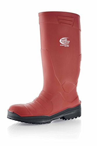 Calzado tipo Botas de Agua PU 2013-45/10 SENTINEL ROJO de Shoes for Crews, unisex, número 45, Rojo