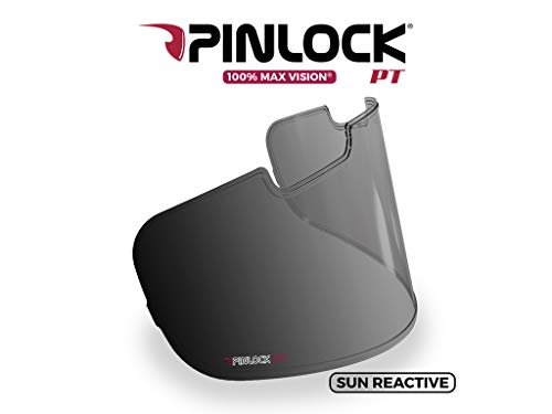 Pinlock Protect Tint Sun Reactive FOR Glass ARAI SAI MAX Vision (TO Helmet Quantum-ST Pro, Chaser-V PR, Hombre, Talla Única