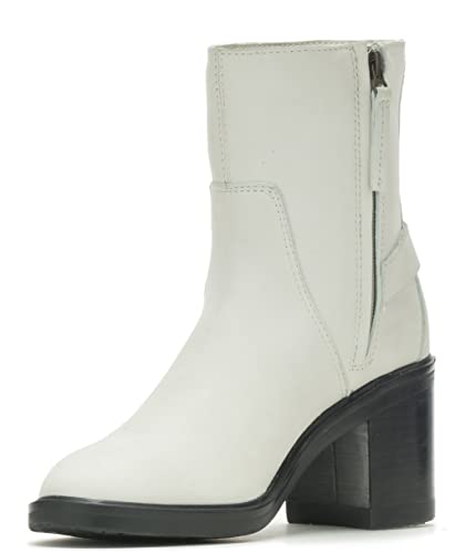 Harley-Davidson Lavina - Botas de moda de 6 pulgadas para mujer, Blanco, 40.5 EU