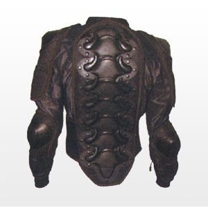 Chaqueta con Armadura Protectora de Espalda - XXL