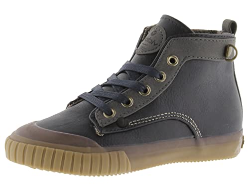 victoria Plano Bota Blucher NAPA PU 1065105-KIDS para Unisex-niños Marino 31