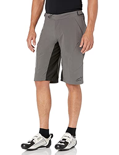 Alpinestars Pantalones Cortos Hyperlight 2 para Hombre, Hombre, Pantalones Cortos, AP30HYPG28, Gris, 28