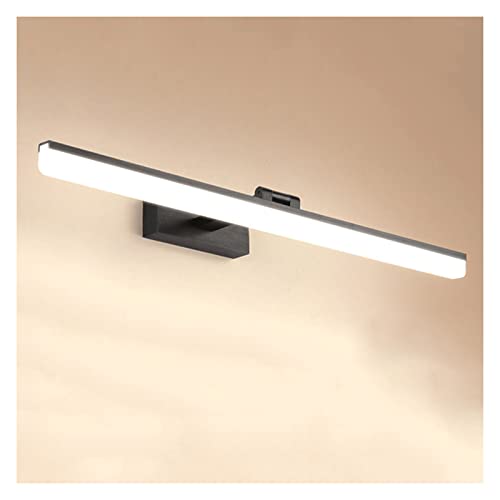 Iluminación de tocador Baño moderno Espejo a prueba de agua Luz delantera Interior Antivaho Lámpara de espejo LED Espejo para el hogar Gabinete Luz Vanidad Maquillaje Luz Luces de baño (51 CM, luz