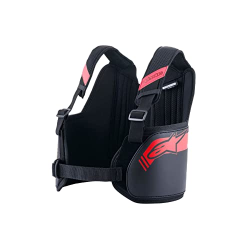 Alpinestars BIONIC - Protector de costillas, color negro y rojo