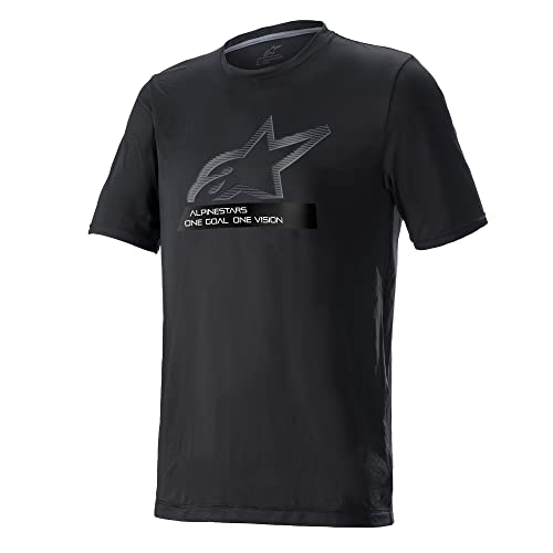 Alpinestars Camiseta Ageless V3 Teeshirt, Hombres, Negro, S