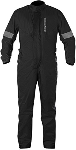 Alpinestars Hurricane - Traje de lluvia (1 pieza, talla XL), color negro