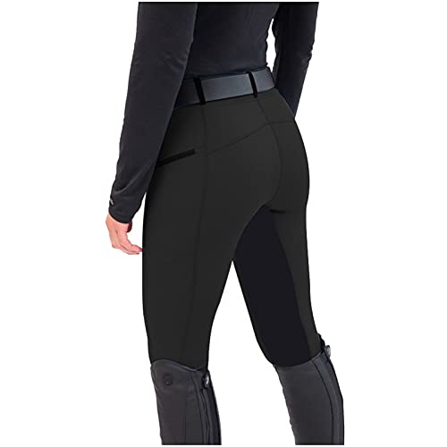 Pantalones De Mujer Bota Ancha Pantalones Deportivos de Cintura para Montar a Caballo, Pantalones de equitación Altos, Pantalones de Yoga, Pantalones para Mujer Jeans Mujer Camisa