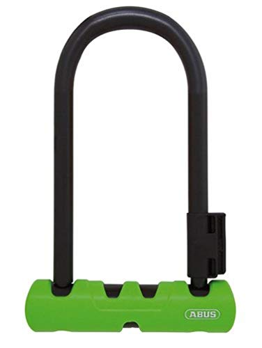 Abus 410 SH34 Antirrobo, Unisex, Negro/Verde, 18 cm