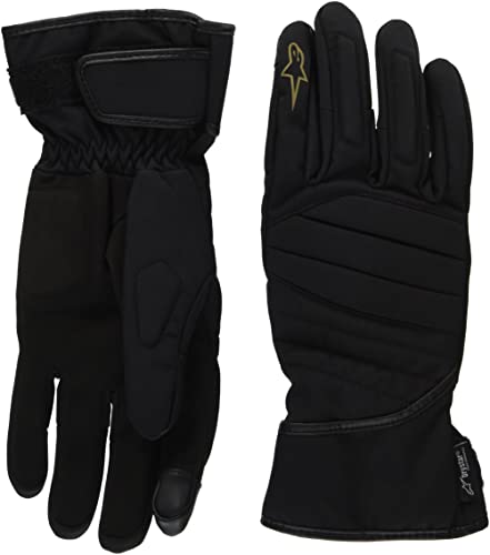 Alpinestars Stella SR-3 V2 Drystar Guante de Motocicleta (Black,S)