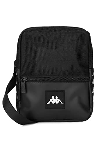 Kappa Bolso Hombre 304RMU0 Negro bolso 222 banda bayes authentic, Negro , Talla única