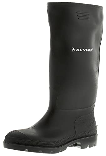 Dunlop Protective Footwear (DUO18) Dunlop Pricemastor, Botas de Agua Unisex Adulto, Black, 48 EU