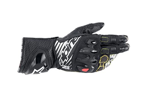 Alpinestars GP Tech V2 Youth Gloves (3XL, Black/White)