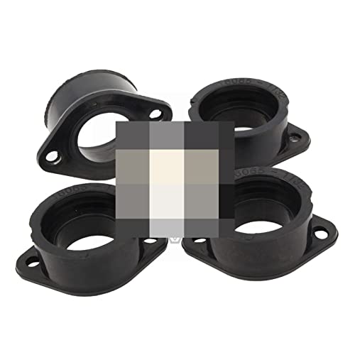 NLAVW Botas de Interfaz de colector de admisión de carburador de Motocicleta compatibles con Kawasaki KZ650 1983 KZ700 1984 KZ750 ZX750