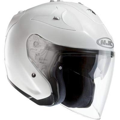 Casco Hjc Fg-Jet Pearl White Ryan M