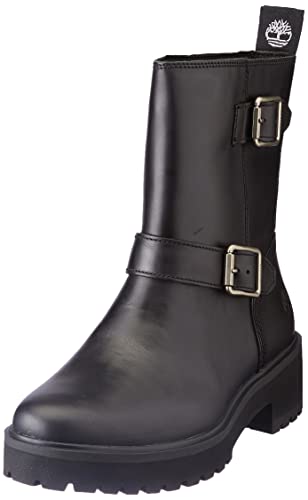 Timberland Carnaby Cool Biker Boot, Botas Mujer, Negro, 36 EU