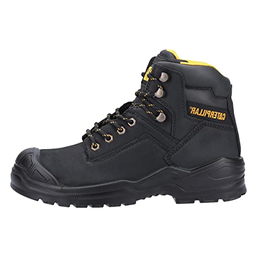 Caterpillar CAT Safety Footwear Mid S3 - Botas para hombre, color negro, Black, 46 EU