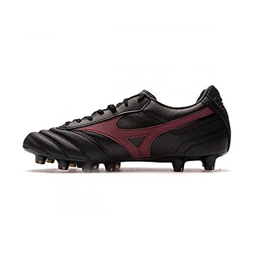 Mizuno Morelia II Pro SI, Botas de fútbol Unisex Adulto, Black/TawnyPort/Black, 41 EU