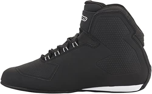 Alpinestars RT-8 Gore-Tex Boots Black/Blue, Botas de Motociclista Hombre, Negro, Blanco, Amarillo Fluorescente, 47 EU