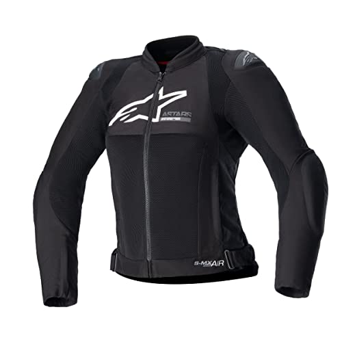 Alpinestars Stella SMX Air Chaqueta Textil de Motocicleta para Damas Perforada (Black,XXL)