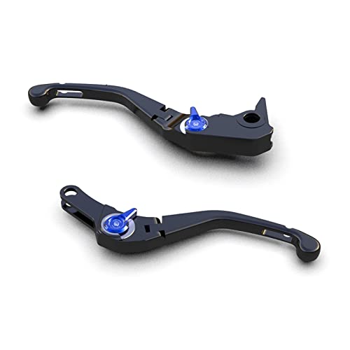 HYSOND Palanca de Freno de Moto Palancas De Embrague De Freno De Aluminio para Motocicleta B-M-W S1000RR M1000RR 2019 2020 2021 2022 2023 (Color : Azul, Size : Set)