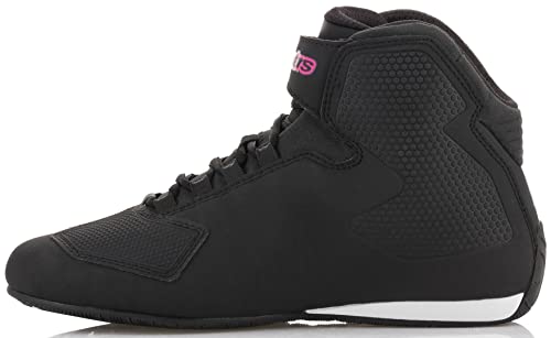 Alpinestars STELLA SEKTOR Womans Riding/Racing Shoe (9.5, BLACK FUCHSIA)