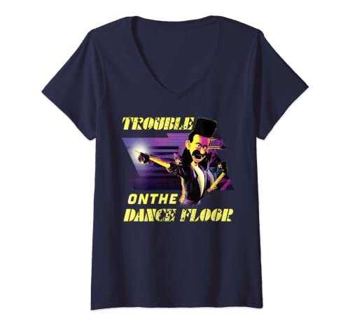 Mujer Despicable Me Minions Bratt Dance Trouble Camiseta Cuello V