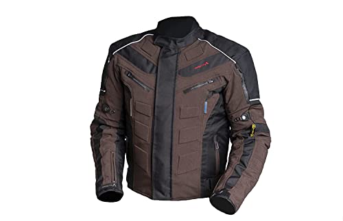 ARISTA CHAQUETA DE MOTO BLACK BROWN, talla L