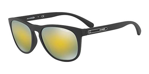 Arnette 01/8N Gafas de Sol, Matte Black, 56 para Hombre