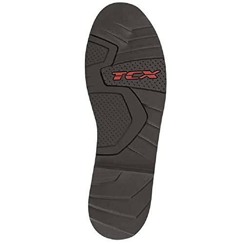 TCX Sole FOR PRO2.1-PRO2-COMP2, Botas de Motociclista Unisex Adulto, Negro Y Rojo, 47 EU