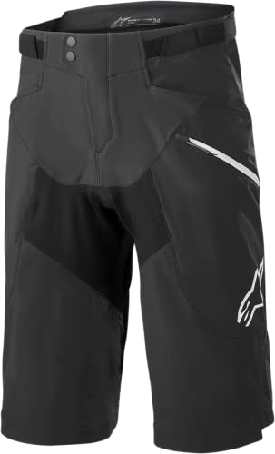 Alpinestars Pantalones Cortos Drop 6, Negro (2022), 32 para Hombre