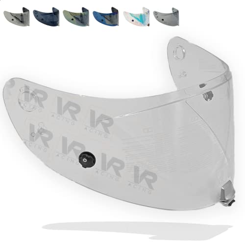 VRacing Visera para casco HJC Rpha-11 Rpha-70 Pinlock Ready HJ-26 Aftermarket (transparente), Talla única