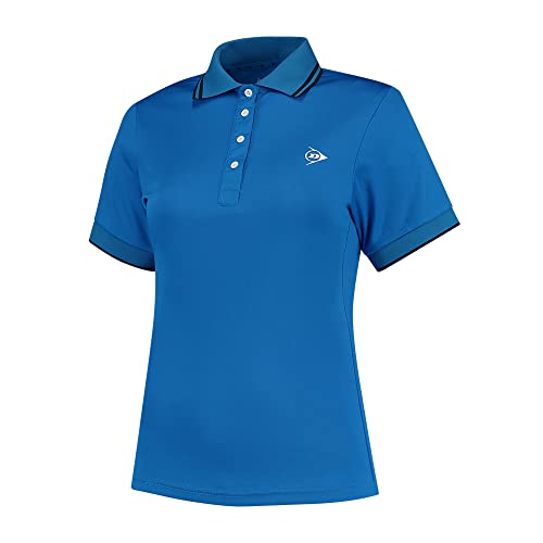 Dunlop Club Ladies Polo Shirt, Blau, XL para Mujer