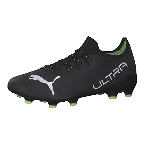 PUMA ULTRA 2.4 FG/AG, Zapatillas de ftbol, Hombre, Negro (Puma White/Fizzy Light), 37 EU