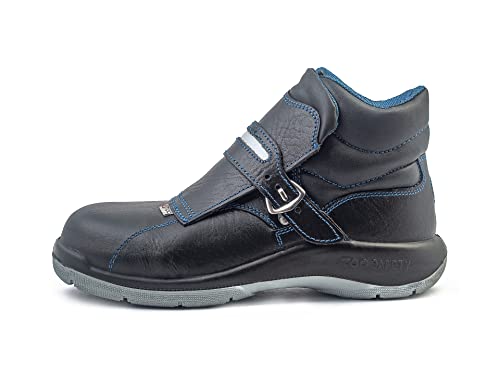 Security Line Bernesga S3 - Zapatos de Seguridad para Hombre, Ligeros, con Puntera de Fibra de Vidrio (Negro, Numeric_48)