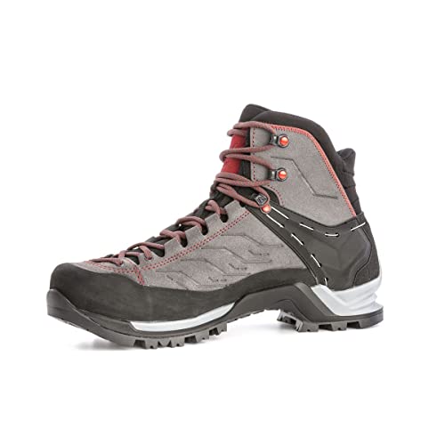 SALEWA MS Mountain Trainer Mid Gore-Tex, Botas Hombre, Charcoal Papavero, 42 EU