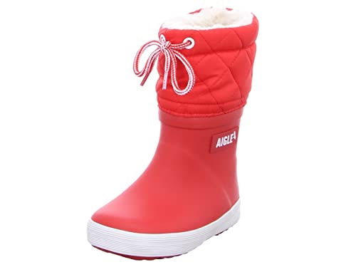 Aigle Giboulee 2, Botas de lluvia para Unisex Niños, Rojo / Blanco, 38 EU