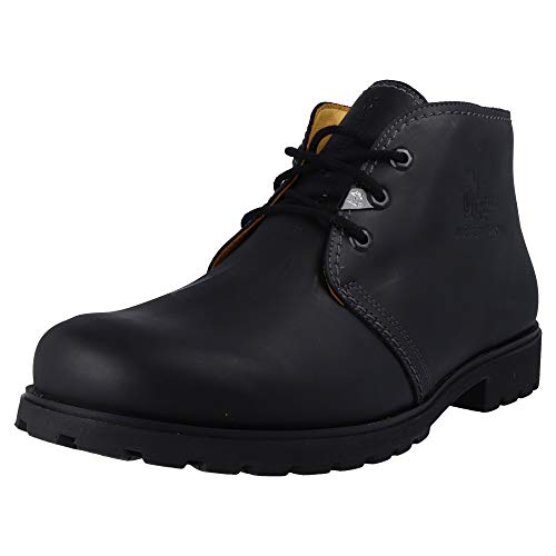 Panama Jack Bota Panama, Botas de piel con forro de piel, Hombre, Negro (Black), 43